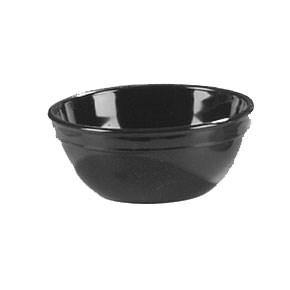 Carlisle PCD31903 15 Oz. Black Polycarbonate Nappie Bowl