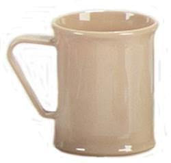 Carlisle PCD79625 9.6 Oz. Tan Polycarbonate Plastic Mug