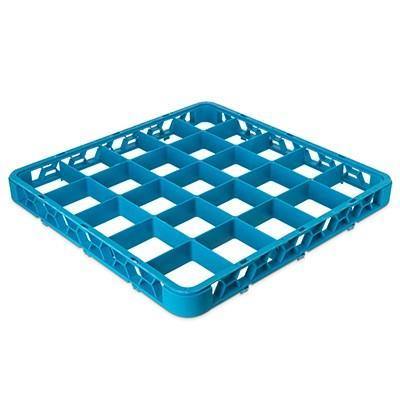 Carlisle RE2514 Opticlean 25 Compartments Blue Glass Rack Extender