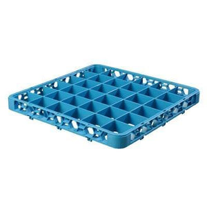 Carlisle RE3614 Opticlean 36 Compartments Blue Glass Rack Extender