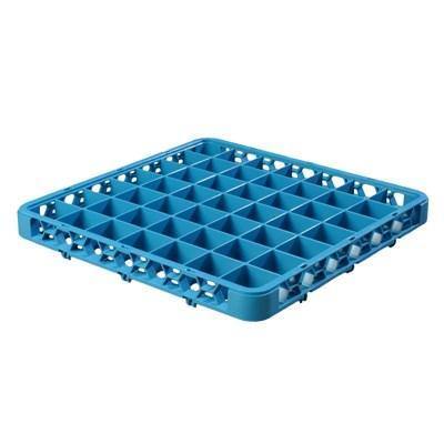 Carlisle RE4914 Opticlean 49 Compartments Blue Glass Rack Extender