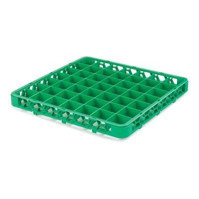 Carlisle RE49C09 Opticlean 49 Compartments Green Color-Coded Glass Rack Extender