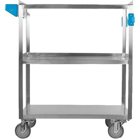 Carlisle UC5031827 3 Shelf Stainless Steel Utility Cart