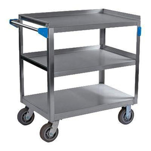 Carlisle UC7032133 3 Shelf Stainless Steel Utility Cart