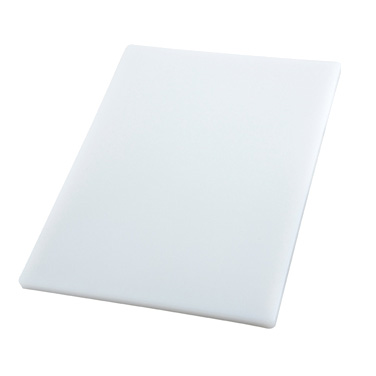 Winco CBH-1218 Cutting Board 12" x 18" x 3/4" Thick, White