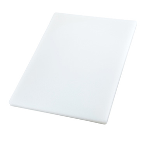 Winco CBXH-1824 Cutting Board, 18" x 24" x 1" thick, rectangular, BPA free, white, NSF