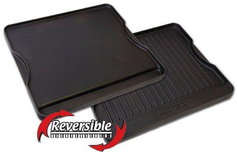 Camp Chef CGG-16B Reversible Cast Iron Grill & Griddle 14" x 16"