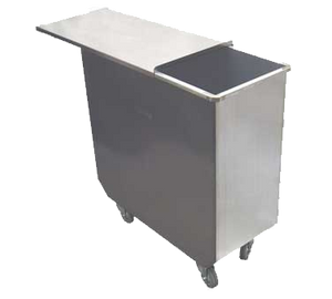 GSW USA DN-FB100 Flour Bin, 100 qt./25 gal, 12"W x 25"L x 27"H, sliding cover