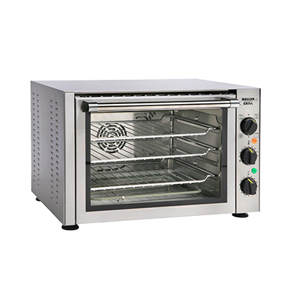 Equipex FC33/1 Sodir-Roller Grill Convection Oven/Broiler, electric countertop single-deck 450°F, 120v/60/1-ph 150 amps 17 kW NEMA 5-15P cULus Classified NSF
