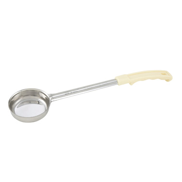 Winco FPS-3 Food Portioner, 3 oz., one-piece, solid, stainless steel, ivory