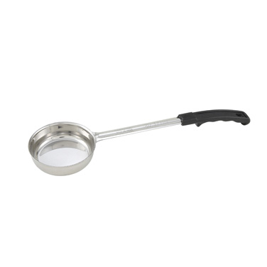Winco FPS-6 Food Portioner, 6 oz., one-piece, solid, stainless steel, black