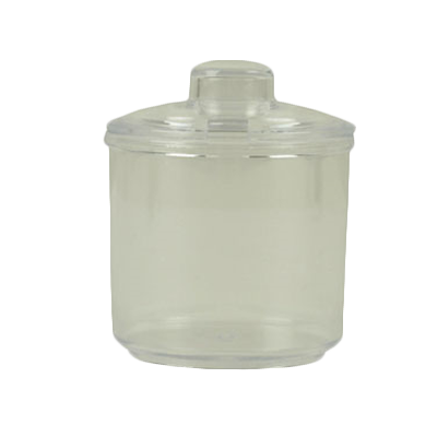 Thunder Group GLCJ007 Condiment Jar Only, 7 oz. Capacity, Glass, Clear