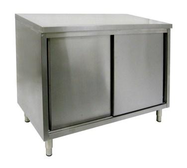 GSW USA CTD-2436S Flat Top Cabinets - Sliding Doors, 36"W X 24"D X 35"H, ETL