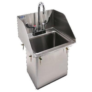 GSW USA HS-1014IS Drop-In Hand Sink with Splash Guards
