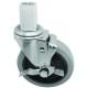 GSW USA KS5124 Square Stem Caster With Side-Brake, For Utility Carts C-31K And C-32K