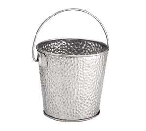 TableCraft Products GT44 Galvanized Collection™ Pail 16-1/2 oz., 4" dia., Galvanized Steel