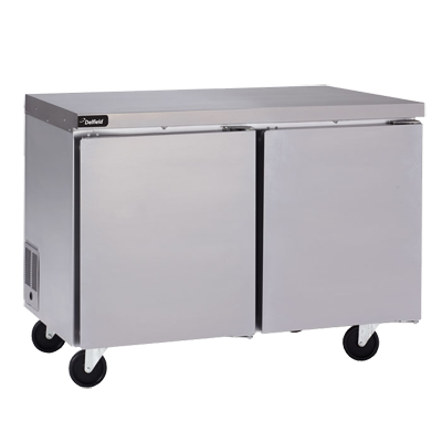 Delfield GUF60P-S Coolscapes™ Undercounter/Worktable Freezer, (2) Stainless Steel Doors, 115v