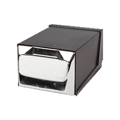 San Jamar H3001BKC Countertop Napkin Dispenser, one-at-a-time, 7-5/8"L x 11"W x 5-1/2"H,