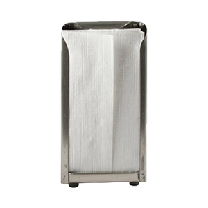 San Jamar H900X Tabletop Napkin Dispenser 3-3/4"L x 4"W x 7-1/2"H,  2-sided dispensing, satin