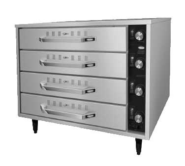 Hatco HDW-2R2 Free Standing Warming Unit with 4 Drawer & 2 Pan, Thermostatic Control, Stainless