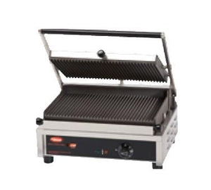 Hatco MCG14GS Multi Contact Panini Sandwich Grill with Grooved Cast Iron Plates - 240V, 2600W