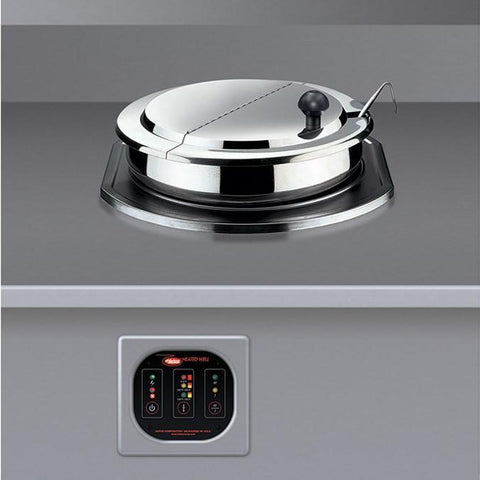 Hatco RHW-1B 11 Qt. Single Drop-In Round Heated Food Well, Stainless Steel