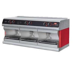 Hatco TFWM42-3939 Thermo-Finisher 3-Bay Food Finisher with Infrared Ribbon Elements, 42"W