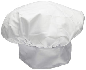 HI-LITE 110 13" Tall White Adjustable Chef Hat