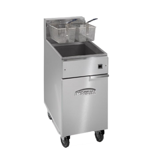 Imperial IFS-40-E Fryer, electric, floor model, 40lb. capacity, snap action thermostat, 14.0 kW, CE