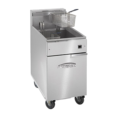 Imperial IFS-75-EU Fryer, electric, floor model, 75 lb. capacity, snap action thermostat, 18.0 kW, CE