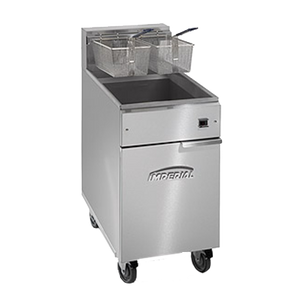 Imperial IFS-75-E Fryer, electric, floor model, 75 lb. capacity, snap action thermostat, CE