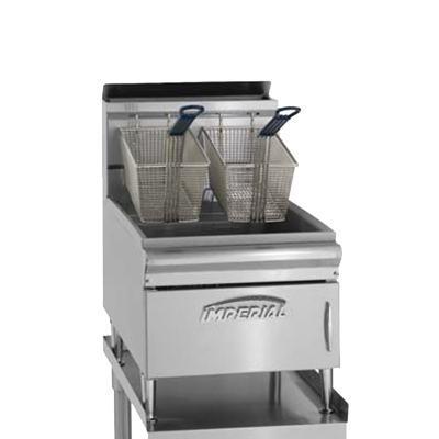 Imperial IFST-25 Fryer, gas, countertop, 25 lb. capacity