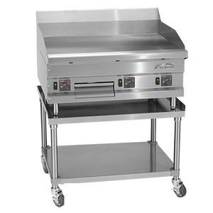 Imperial IHEG-48 High Efficiency Griddle, countertop, gas, 48" W x 24" D cooking surface, 120v, 120,000 BTU