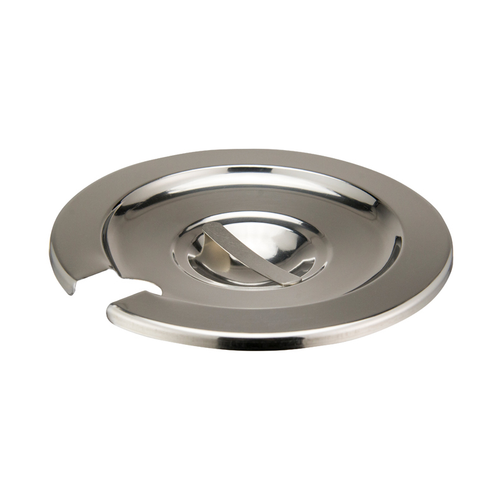 Winco INSC-4 Inset Cover, for 4 quart (INSN-4), heavy weight stainless steel, mirror finish