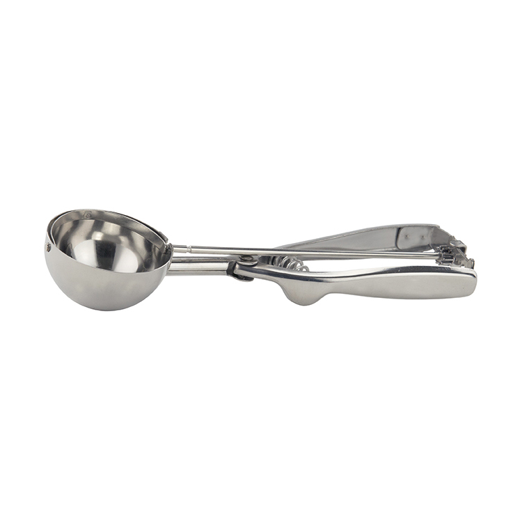 Winco ISS-16 Disher/Portioner, 2-3/4 oz. (size 16), 2-1/4" dia., round,18/8 stainless steel