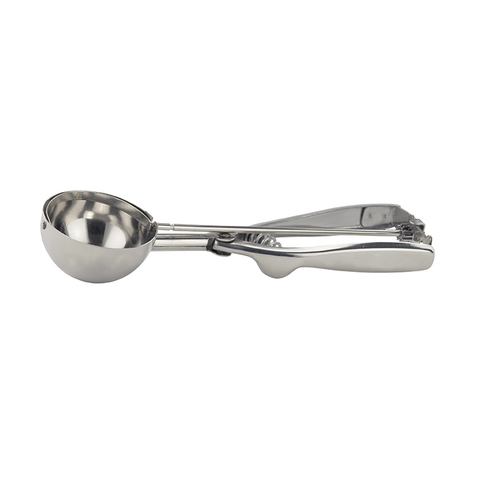 Winco ISS-16 Disher/Portioner, 2-3/4 oz. (size 16), 2-1/4" dia., round,18/8 stainless steel