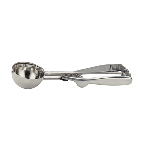 Winco ISS-20 Disher/Portioner, 2-1/2 oz. (size 20), 2-1/8" dia., round,18/8 stainless steel