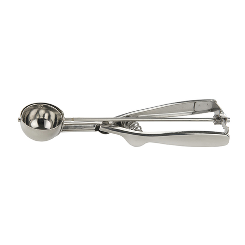 Winco ISS-50 Disher/Portioner, 5/8 oz. (size 50), 1-1/2" dia., round,18/8 stainless steel