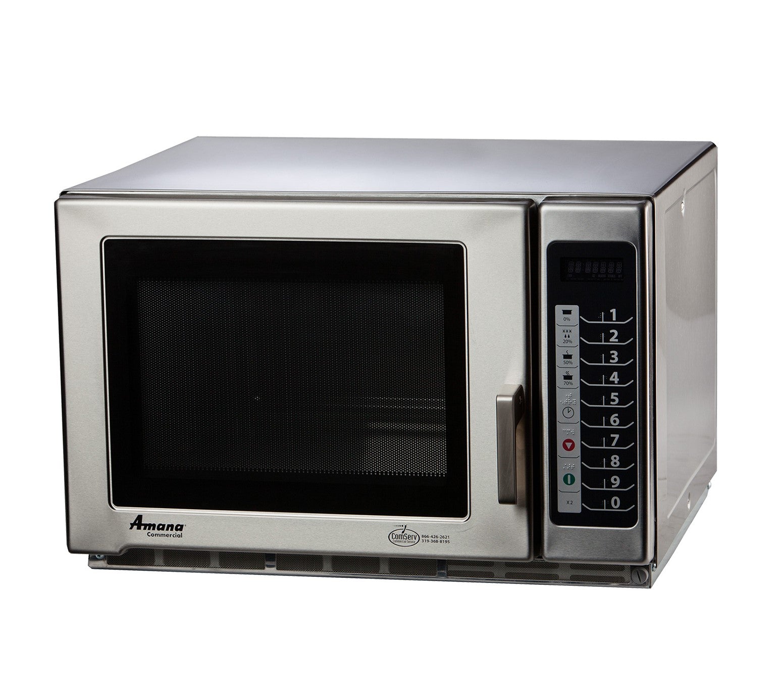 Amana RFS12TS Commercial Microwave Oven w/ Touch Pad, 1200W, 120v/60/1-ph