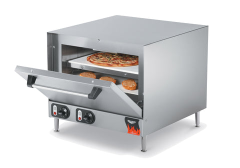 Vollrath 40848 Pizza/Bake Oven, Electric, Stainless Steel Exterior & Interior, Double Ceramic Bake Decks
