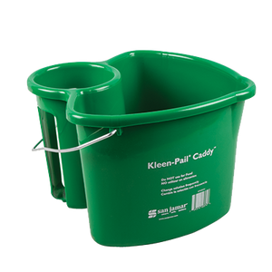 San Jamar KP500 Kleen-Pail® Caddy™, 4 qt., green