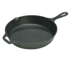 Lodge L10SK3 Induction Skillet - 12" Dia. x 2-1/4" Deep, Cast Iron , Made in Usa