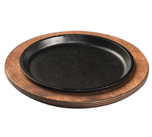 Lodge L5OGH3 Old Style Induction Griddle - 7" Dia., Cast Iron