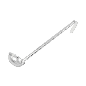 Winco LDI-2 Ladle, 2 oz., 10-1/2" handle, one-piece, stainless steel