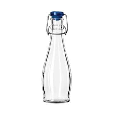 Libbey 13151017, 12 oz. Water Bottle With Wire Bail Lid , Glass