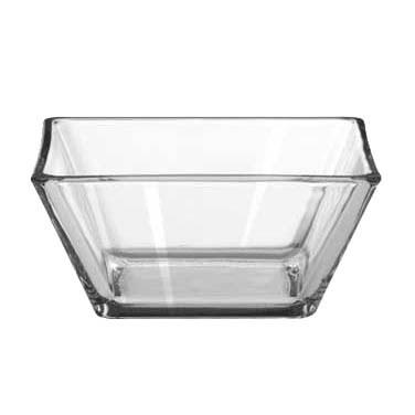 Libbey 1794710 Tempo 5.5" Square Glass Bowl
