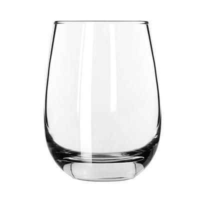 Libbey 231 15.25 oz. Stemless White Wine Glass