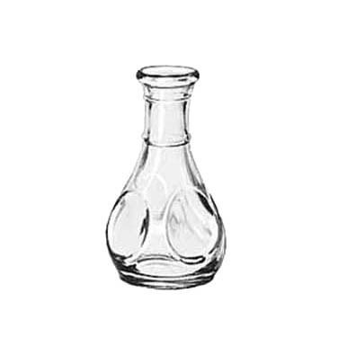 Libbey 5058, 1.5 oz. Glass Pinch Decanter / Bud Vase