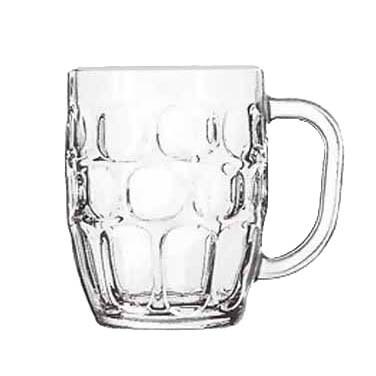 Libbey 5355 Dimple Stein Beer Mug, 19.25 oz., With Handle