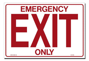 Lynch ES-1, Exit Sign, 14" x 10"